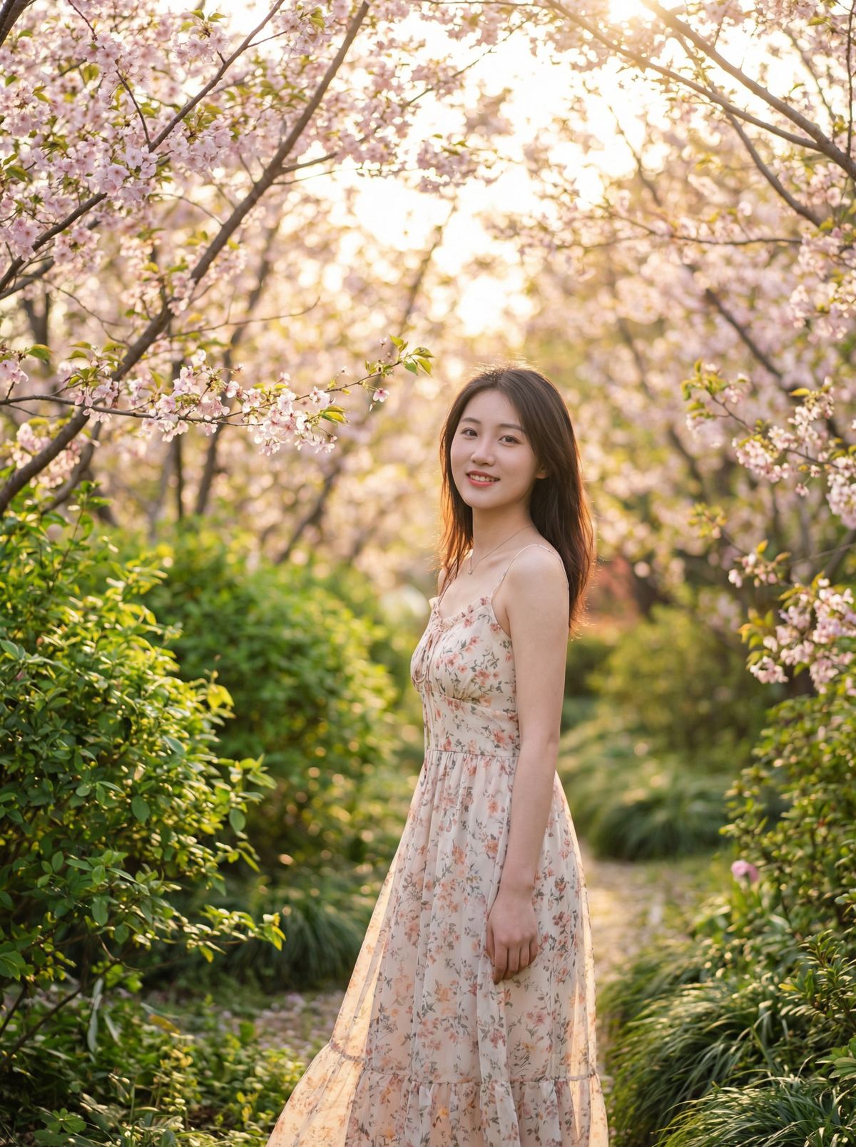 萝莉岛视频：春日樱花写真拍摄花絮